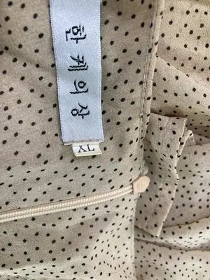 ワンピース/ワンピース/ドレス/ベージュ/XL