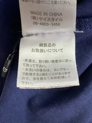 clear/クリア/Tシャツ/カットソー/トップス/ネイビー/F