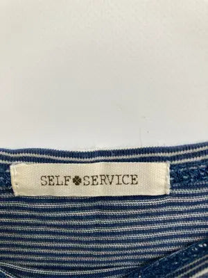 SELF SERVICE/セルフサービス/Tシャツ/カットソー/トップス/ネイビー/L