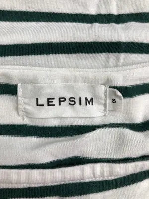 LEPSIM/レプシィム/Tシャツ/カットソー/トップス/ブラック/S