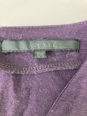 ANAYI/アナイ/ワンピース/ワンピース/ドレス/パープル/38