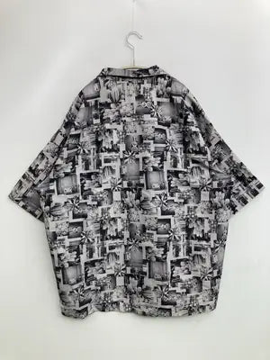 retocks/レトックス/シャツ/ブラウス/トップス/ブラック/L