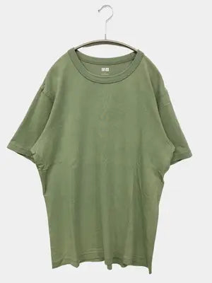 UNIQLO/ユニクロ/Tシャツ/カットソー/トップス/カーキ/L