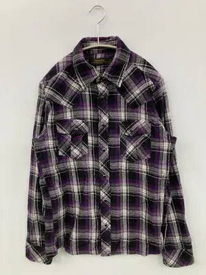 Thruxton/スラクストン/シャツ/ブラウス/トップス/パープル/M