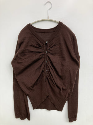 カーディガン/ボレロ/トップス/ブラウン/F