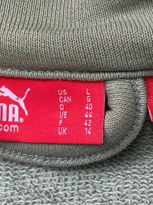 PUMA/プーマ/ジャージ/トラックジャケット/トップス/グリーン/L