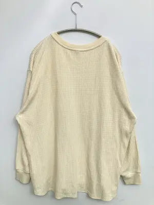 UNIQLO/ユニクロ/Tシャツ/カットソー/トップス/アイボリー/XL