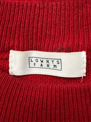 LOWRYS FARM/ローリーズファーム/ニット/セーター/トップス/レッド/F