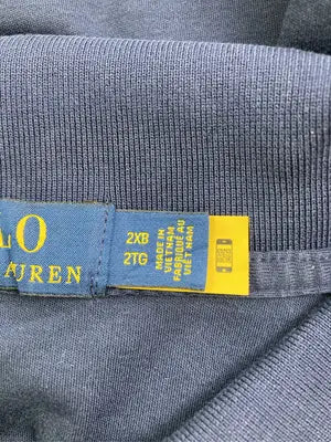 POLO/ポロ/ポロシャツ/トップス/ネイビー/2XL