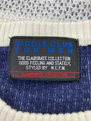 NICOLE CLUB/ニコルクラブ/ニット/セーター/トップス/アイボリー/48