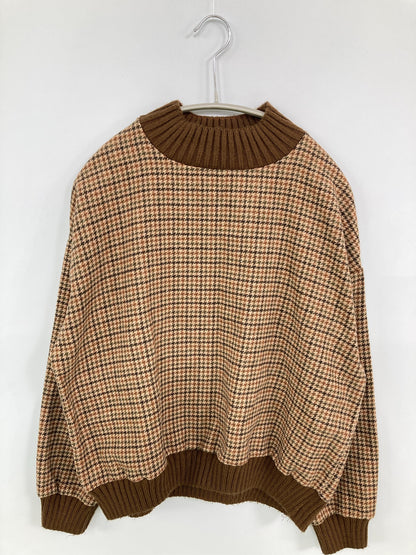 One Way/ワンウェイ/ニット/セーター/トップス/ブラウン/M