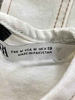 ZARA/ザラ/ワンピース/ワンピース/ドレス/アイボリー/USA M