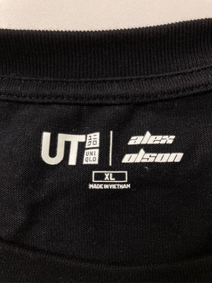 UNIQLO/ユニクロ/Tシャツ/カットソー/トップス/ブラック/XL