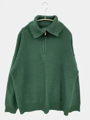 NAVY/ネイビー/ニット/セーター/トップス/グリーン/F
