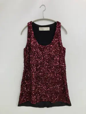 VICTORIAVICTORIABECKHAM/ジャンパースカート/ワンピース/ドレス/レッド/UK8/US4/F36