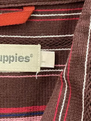 Hush Puppies/ハッシュパピー/ポロシャツ/トップス/ブラウン/L