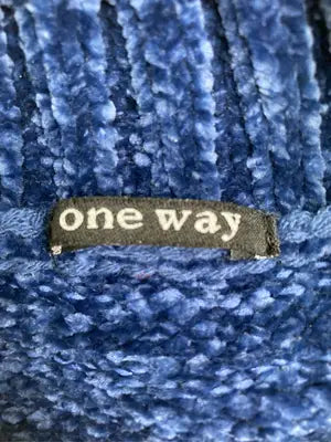 One Way/ワンウェイ/ニット/セーター/トップス/ブルー/M
