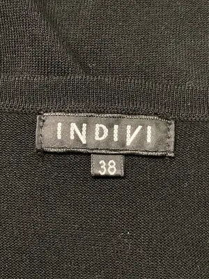 INDIVI/インディヴィ/ニット/セーター/トップス/ブラック/38