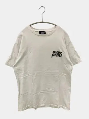 OVER PRINT/Tシャツ/カットソー/トップス/ホワイト