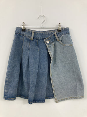 デニムスカート/スカート/ブルー