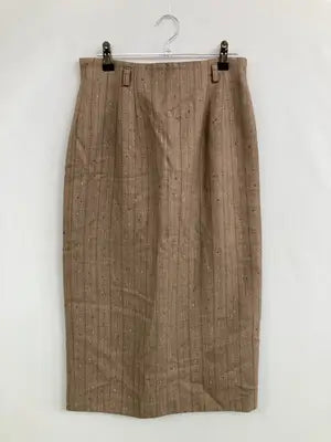 WOOL BLEND MARK/スカート/スカート/ブラウン/67-91