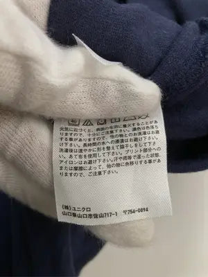 UNIQLO/ユニクロ/Tシャツ/カットソー/トップス/ネイビー/XL