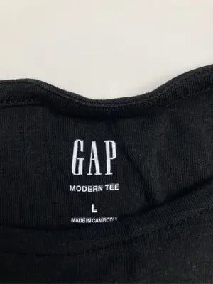 GAP/ギャップ/Tシャツ/カットソー/トップス/ブラック/L