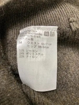 UNIQLO/ユニクロ/その他パンツ/パンツ/ブラウン/M