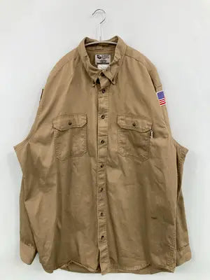 M.apparel/シャツ/ブラウス/トップス/ベージュ/XL