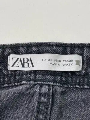 ZARA/ザラ/デニムパンツ/パンツ/ブラック/EUR 38 USA 6 MEX 28