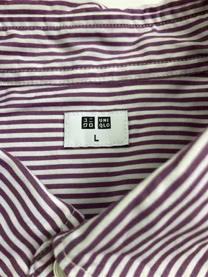 UNIQLO/ユニクロ/シャツ/ブラウス/トップス/パープル/L