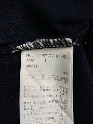 Ungrid/アングリッド/Tシャツ/カットソー/トップス/ネイビー/F