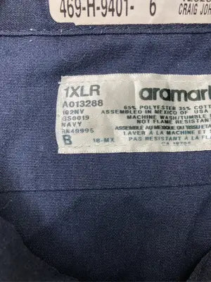 aramark/アラマーク/シャツ/ブラウス/トップス/ネイビー/1XLR