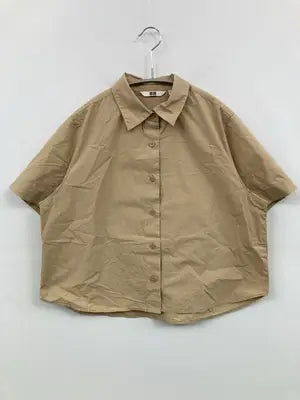 UNIQLO/ユニクロ/シャツ/ブラウス/トップス/ベージュ/S