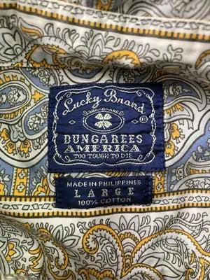 LUCKY BRAND/ラッキーブランド/シャツ/ブラウス/トップス/ベージュ/LARGE