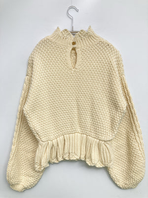 FREE’SMART/フリーズマート/ニット/セーター/トップス/ホワイト/FR