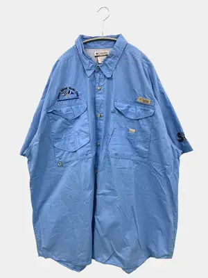 Columbia/コロンビア/シャツ/ブラウス/トップス/スカイブルー/XXL