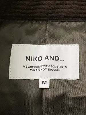 niko and .../ニコアンド/ブルゾン/ジャケット/アウター/ブラウン/M