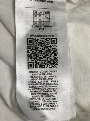 GUESS/ゲス/Tシャツ/カットソー/トップス/ホワイト/XL