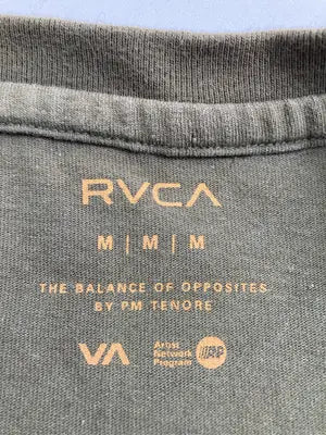 RVCA/ルーカ/Tシャツ/カットソー/トップス/カーキ/M