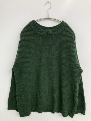 Casper John/キャスパージョン/ニット/セーター/トップス/グリーン/M