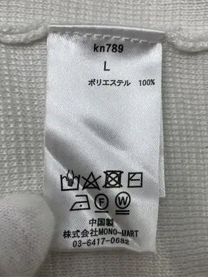 MONO-MART/モノマート/ポロシャツ/トップス/ホワイト/L