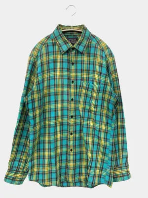UNIQLO/ユニクロ/シャツ/ブラウス/トップス/グリーン/M