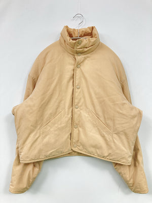 UNIQLO/ユニクロ/ノーカラージャケット/ジャケット/アウター/ベージュ/S