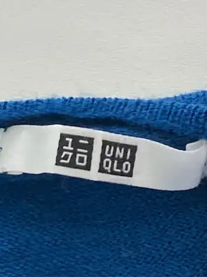 UNIQLO/ユニクロ/ニット/セーター/トップス/ブルー/L