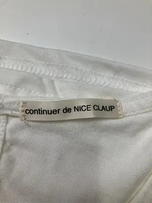 continuer de NICE CLAUP/コンティニューデナイスクラップ/Tシャツ/カットソー/トップス/ホワイト