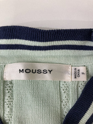 MOUSSY/マウジー/ニット/セーター/トップス/ライトグリーン/F