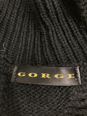 GORGE/ジョージ/ニット/セーター/トップス/ブラック/F