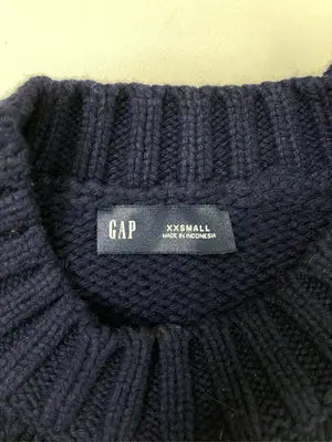 GAP/ギャップ/ニット/セーター/トップス/ネイビー/XXSMALL