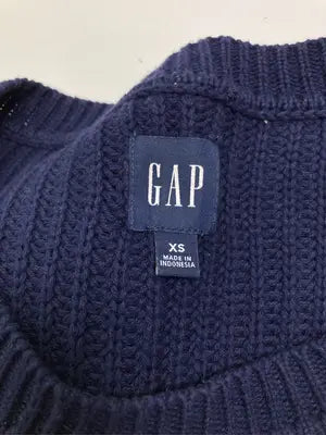 GAP/ギャップ/ニット/セーター/トップス/ネイビー/XS